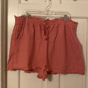LOFT Sleep Shorts Pink sz XL